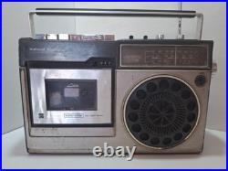 Vintage National Panasonic 3 Band Radio Cassette Recorder 543 Japan Working Well