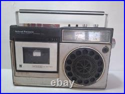 Vintage National Panasonic 3 Band Radio Cassette Recorder 543 Japan Working Well