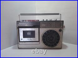 Vintage National Panasonic 3 Band Radio Cassette Recorder 543 Japan Working Well