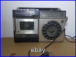Vintage National Panasonic 543 Radio Tape Recorder, Made In Japan, Working