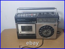 Vintage National Panasonic 543 Radio Tape Recorder, Made In Japan, Working