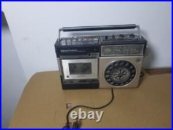 Vintage National Panasonic 543 Radio Tape Recorder, Made In Japan, Working