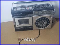 Vintage National Panasonic 543 Radio Tape Recorder, Made In Japan, Working