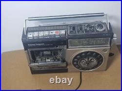 Vintage National Panasonic 543 Radio Tape Recorder, Made In Japan, Working