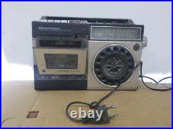 Vintage National Panasonic 543 Radio Tape Recorder, Made In Japan, Working