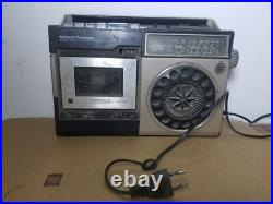 Vintage National Panasonic 543 Radio Tape Recorder, Made In Japan, Working