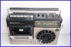 Vintage National Panasonic 543 Radio Tape Recorder, Made In Japan, Working Well