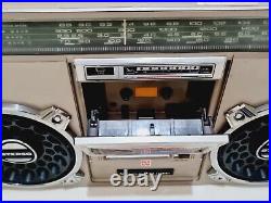 Vintage National Panasonic Boombox RX 5230 Stereo Radio Cassette Recorder