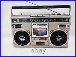 Vintage National Panasonic Boombox RX 5230 Stereo Radio Cassette Recorder