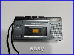Vintage National Panasonic Cassette Recorder Model RX-2700
