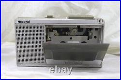 Vintage National Portable Cassette Player Recorder Model RQ-341 Made In Japan