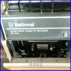 Vintage National RQ-544 Boombox FM/AM Cassette Recorder 12cm Alnico Speaker JP Vintage National RQ-544 Boombox FM/AM Cassette Recorder 12cm Alnico Speaker JP