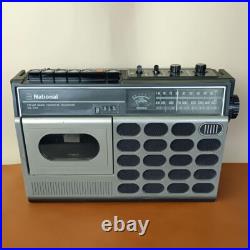 Vintage National RQ-544 Boombox FM/AM Cassette Recorder 12cm Alnico Speaker JP Vintage National RQ-544 Boombox FM/AM Cassette Recorder 12cm Alnico Speaker JP