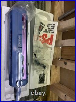 Vintage New Pristine GE Sidestep Stereo Cassette Player Stranger Things Purple