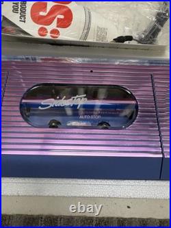 Vintage New Pristine GE Sidestep Stereo Cassette Player Stranger Things Purple