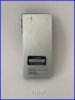 Vintage Norelco NT-1 Portable Mini Cassette Dictation Recorder Made in Austria