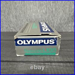 Vintage Olympus Pearlcorder L100 Micro cassette recorder MINT in Box