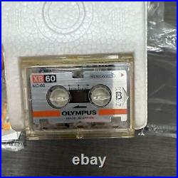 Vintage Olympus Pearlcorder L100 Micro cassette recorder MINT in Box