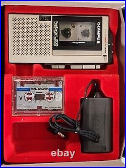 Vintage Olympus Pearlcorder L200 Microcassette Handheld Recorder Made in Japan