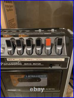 Vintage Panasonic 3-Head Portable Cassette Tape Recorder RQ-324S With Original Box