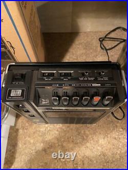 Vintage Panasonic 3-Head Portable Cassette Tape Recorder RQ-324S With Original Box