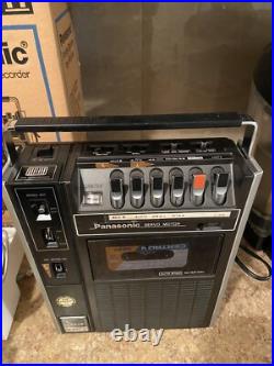 Vintage Panasonic 3-Head Portable Cassette Tape Recorder RQ-324S With Original Box