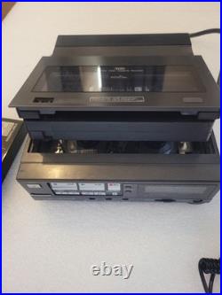 Vintage Panasonic AG-2400 Portable VHS Video Cassette Recorder Tested Working Co Vintage Panasonic AG-2400 Portable VHS Video Cassette Recorder Tested Working Co