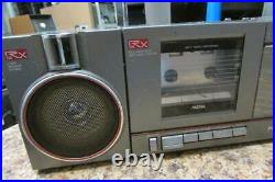 Vintage Panasonic AM/FM Radio Cassette Tape Recorder Boombox RX-C50 As Is