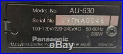 Vintage Panasonic AU-630 MII Video Cassette Recorder Tested / Working