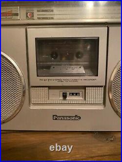 Vintage Panasonic Boombox RX-5090 AM/FM Stereo Radio/Cassette Recorder