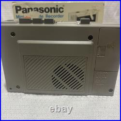 Vintage Panasonic Cassette Player Recorder Model RQ-340 Japan Tested Works