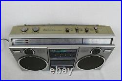 Vintage Panasonic Cassette Recorder Radio 1980s Boombox Ghetto Blaster RX-5050
