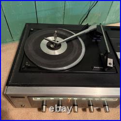 Vintage Panasonic Cassette Tape Recorder SE-1040D Turntable, AM/FM Radio