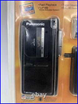 Vintage Panasonic Microcassette Recorder RN-502 Brand New Open Box Never Removed