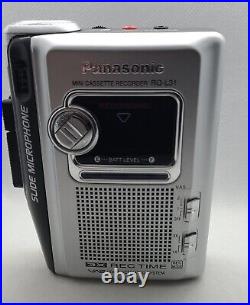 Vintage Panasonic Mini Cassette Recorder New old stock RQ-L31 Open Box