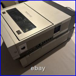 Vintage Panasonic PV-8000 Portable VHS VCR & PV-A850 Tuner Lot TESTED WORKING