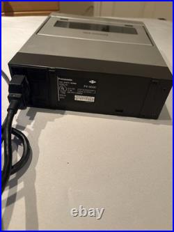 Vintage Panasonic PV-8000 Portable VHS VCR & PV-A850 Tuner Lot TESTED WORKING