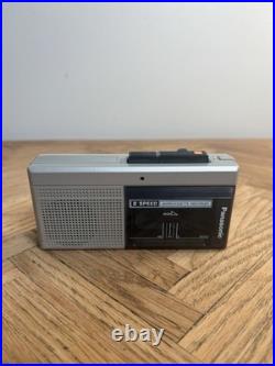 Vintage Panasonic RN-108 2-Speed Micro Cassette Recorder MadeJapan Tested & Work