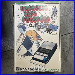 Vintage Panasonic RQ 209DAS Portable Cassette Tape Player Recorder Auto Stop