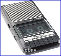 Vintage Panasonic RQ-2102 SlimLine Tape Cassette Recorder with Power Cord & Tape