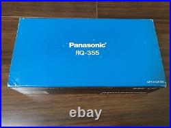 Vintage Panasonic RQ-355 Mini Cassette Recorder + original box, manual, warranty