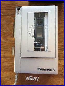 Vintage Panasonic RQ-356A cassette tape playerWalkman portable voice recorder