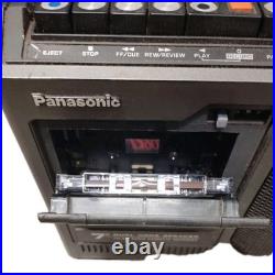Vintage Panasonic RQ-548S, an FM/AM radio cassette recorder 7 Speaker Nice Cond