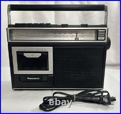 Vintage Panasonic RX-1250D AM/FM Radio Cassette Player Recorder Boombox VGC