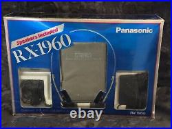 Vintage Panasonic RX-1960 Stereo Cassette Recorder Open Box