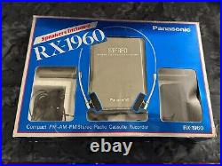 Vintage Panasonic RX-1960 Stereo Cassette Recorder Open Box