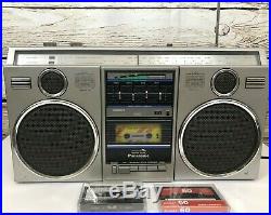 Vintage Panasonic RX-5050 Cassette Tape Player Recorder Stereo Boombox