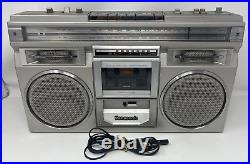 Vintage Panasonic RX-5110 Boombox Cassette Recorder Ghetto Blaster TESTED WORKS