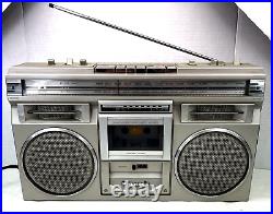 Vintage Panasonic RX-5110 Boombox Cassette Recorder Ghetto Blaster VIDEO WORKS