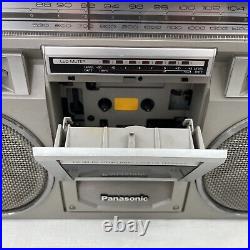 Vintage Panasonic RX-5110 Boombox Cassette Recorder Ghetto Blaster VIDEO WORKS